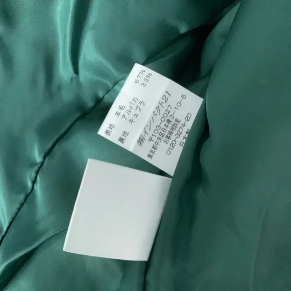 Pristine vintage Ralph Lauren Blue Label green blazer - Picture 7 of 8